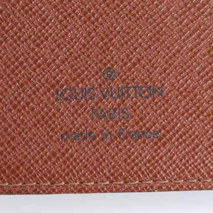 Louis Vuitton Monogram Agenda PM Notebook Cover 6 Hole Schedule Book Leather Ebm — view 8