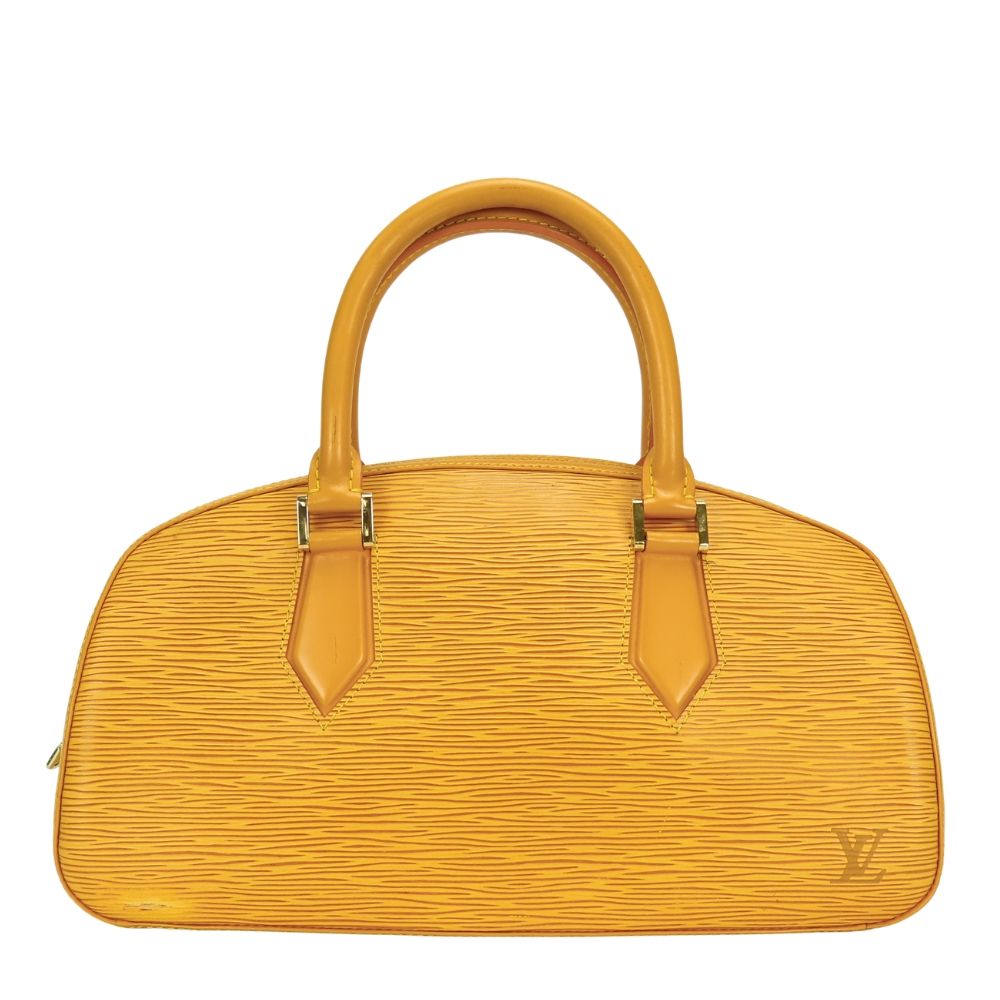 Louis Vuitton Handbag Jasmine Epi Leather Tassiri Yellow Daily Use