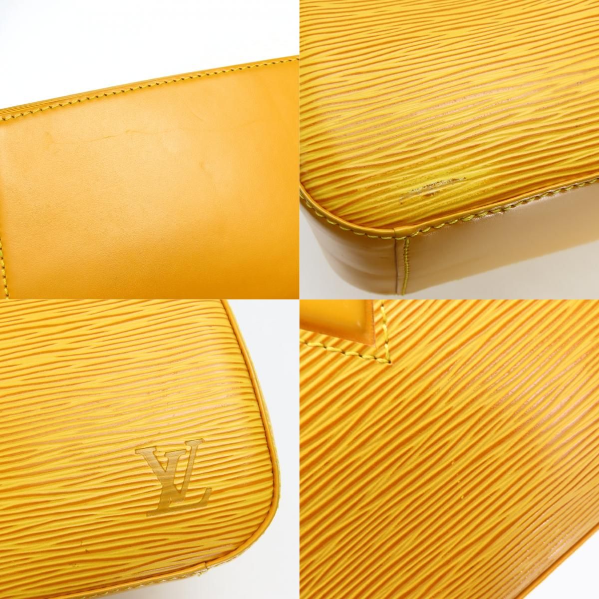 Louis Vuitton Handbag Jasmine Epi Leather Tassiri Yellow Daily Use — view 5