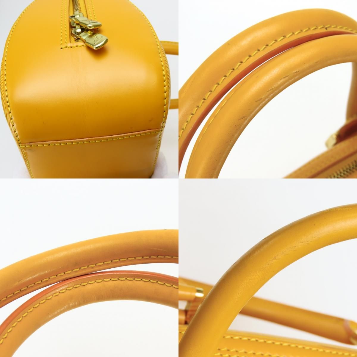 Louis Vuitton Handbag Jasmine Epi Leather Tassiri Yellow Daily Use — view 7