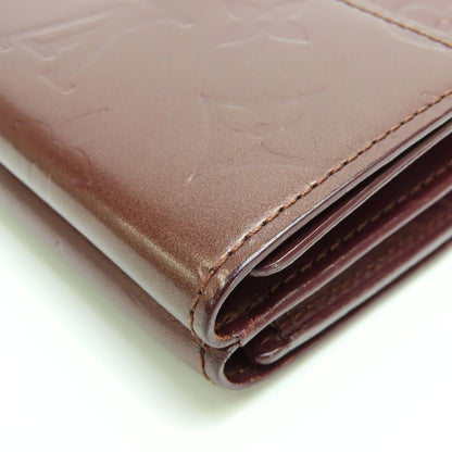 Louis Vuitton Trifold Wallet Porte Monet Billets Cult Cles Monogram Matte — view 5