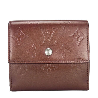 Louis Vuitton Trifold Wallet Porte Monet Billets Cult Cles Monogram Matte