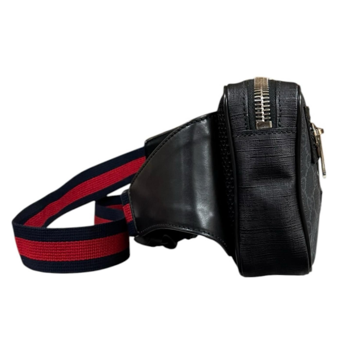 Gucci Sherry Line Belt Bag GG Supreme Canvas Black — view 4