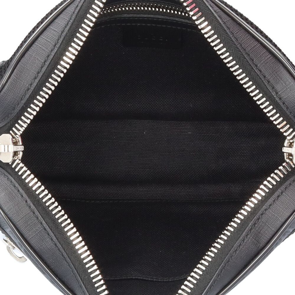 Gucci Sherry Line Belt Bag GG Supreme Canvas Black — view 6