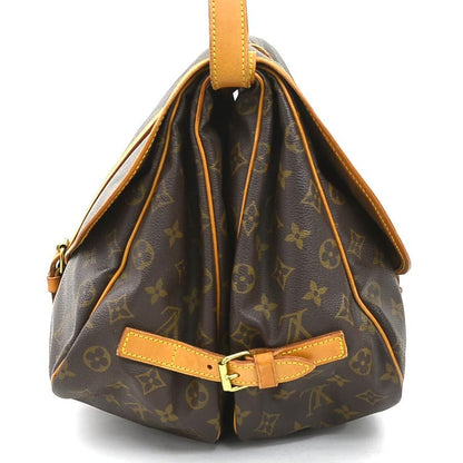 Louis Vuitton Shoulder Bag Monogram Saumur 35 — view 2