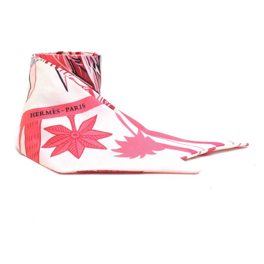 Hermes Scarf Twilly Scarves Red