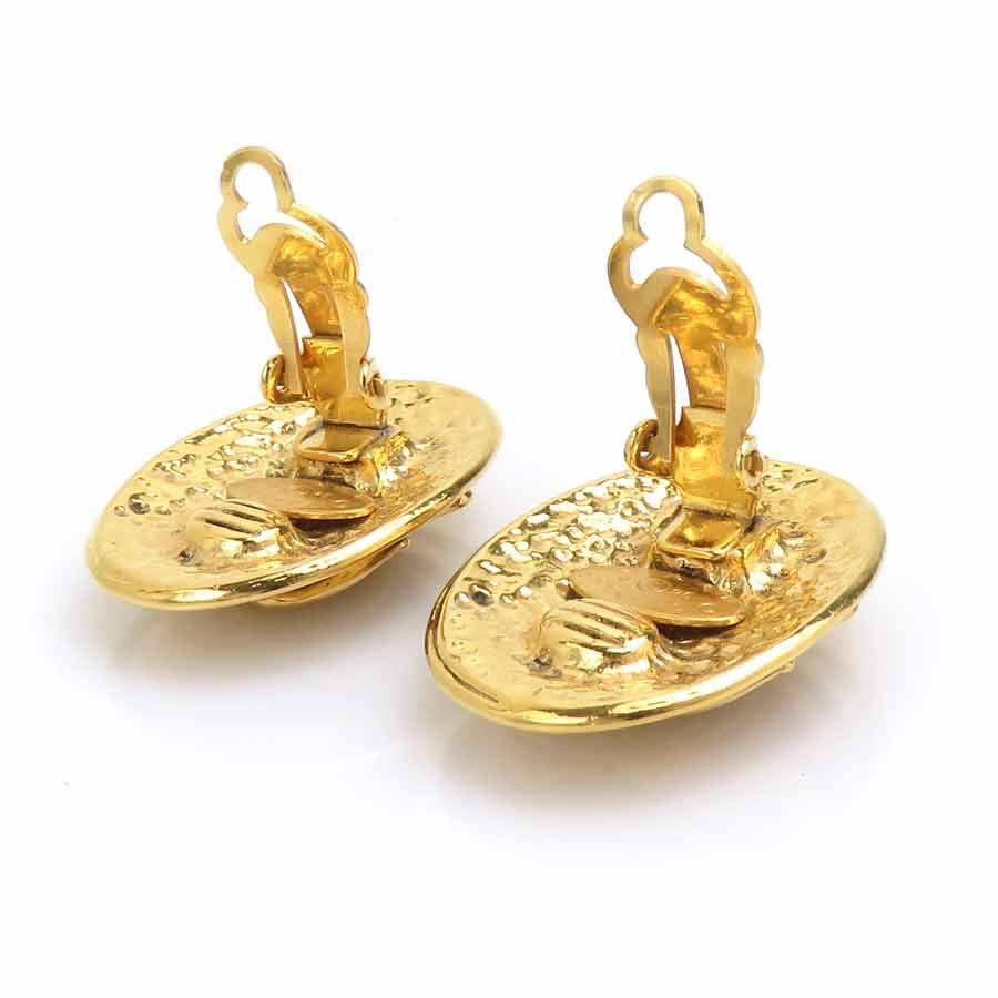 Chanel Earrings CC Logo — view 7
