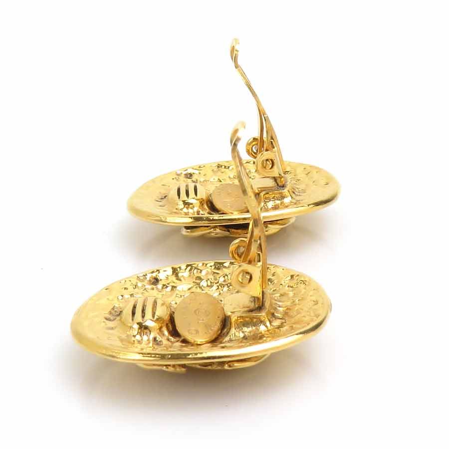 Chanel Earrings CC Logo — view 8