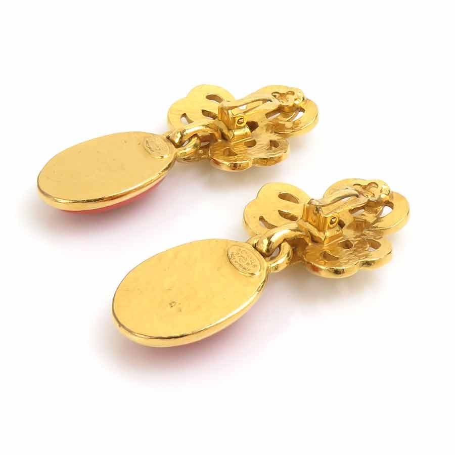Chanel Earrings CC Logo — view 6