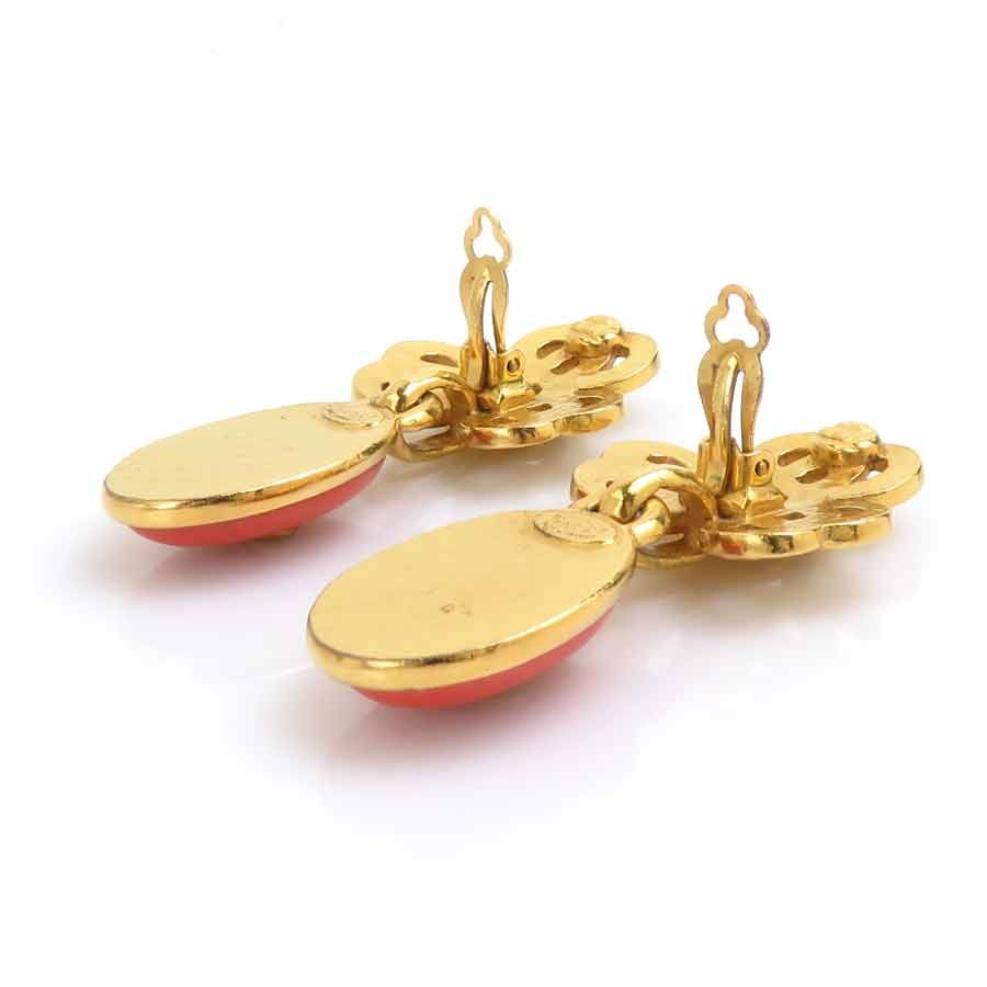 Chanel Earrings CC Logo — view 7