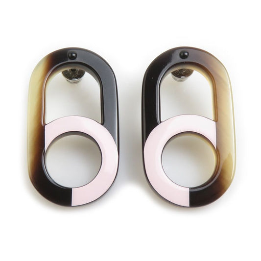 Hermes Earrings Silver