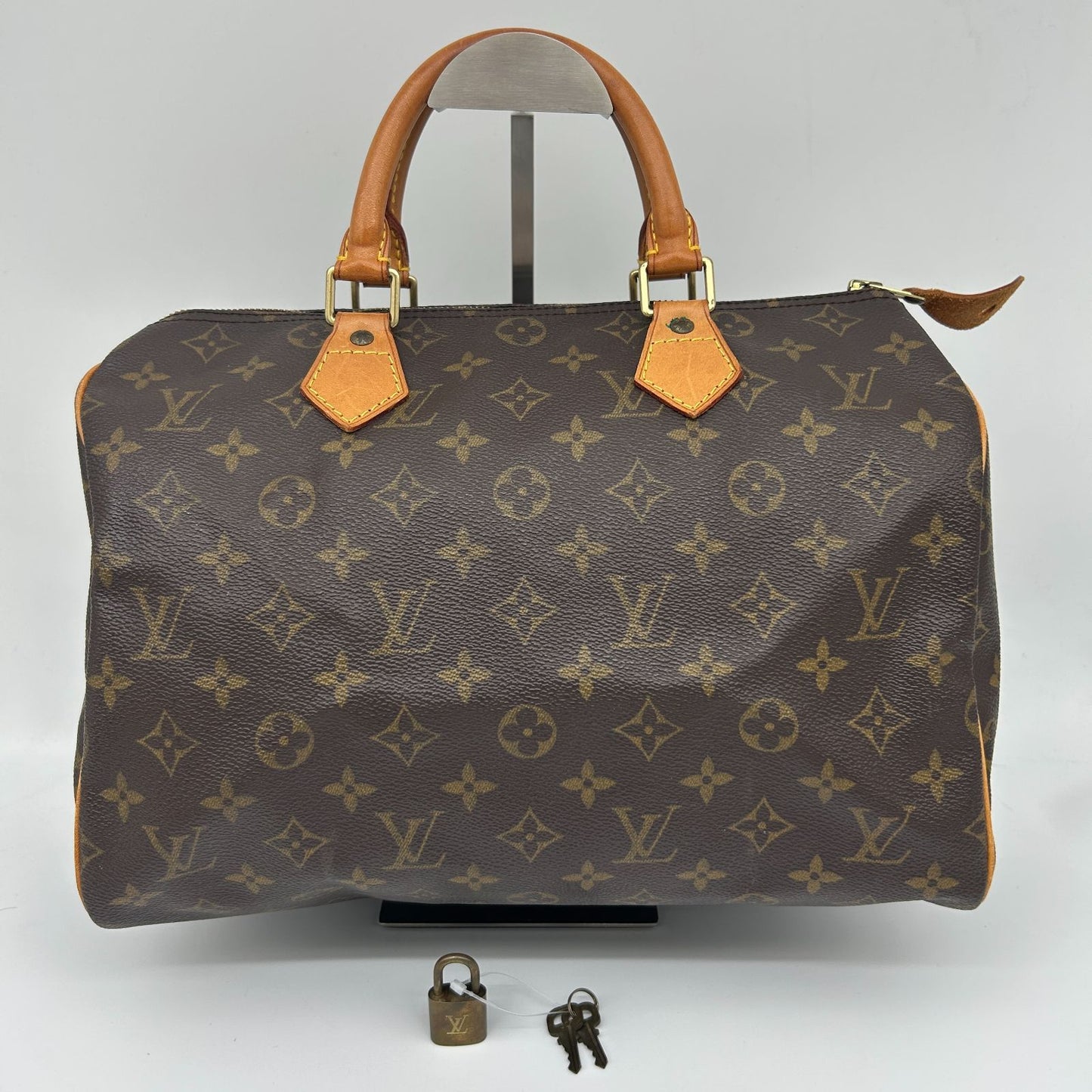 Louis Vuitton Monogram Speedy 30 Cadenaki 2 Handbag
