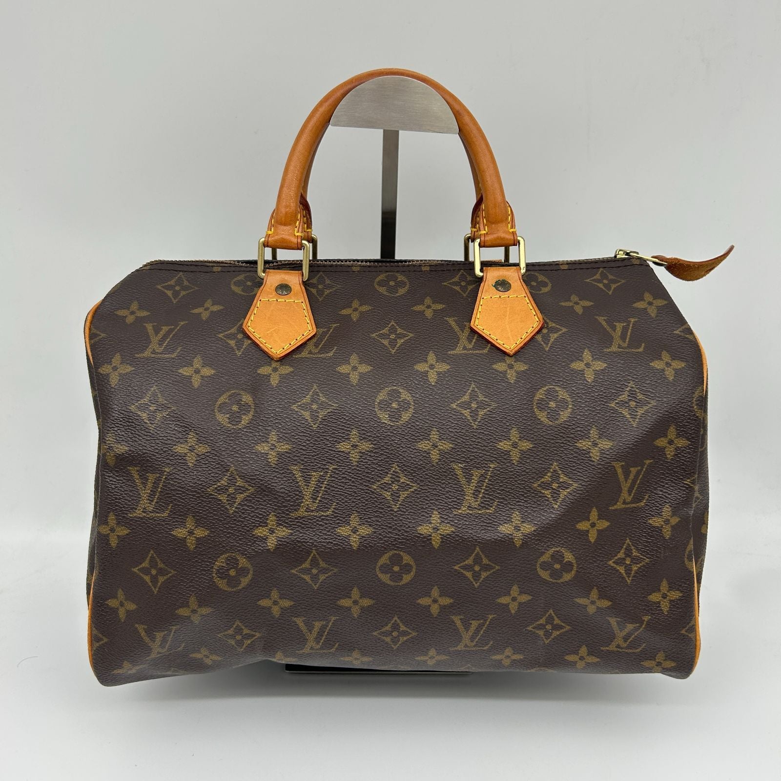 Louis Vuitton Monogram Speedy 30 Cadenaki 2 Handbag — view 2