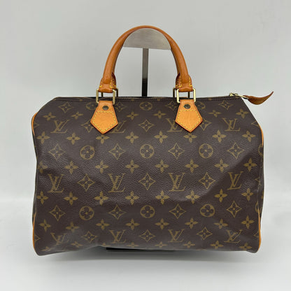Louis Vuitton Monogram Speedy 30 Cadenaki 2 Handbag — view 2