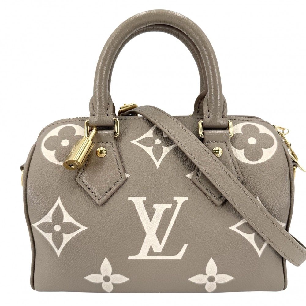 Louis Vuitton 2-Way Bicolor Monogram Empreinte Speedy Bandouliere 20 Mini