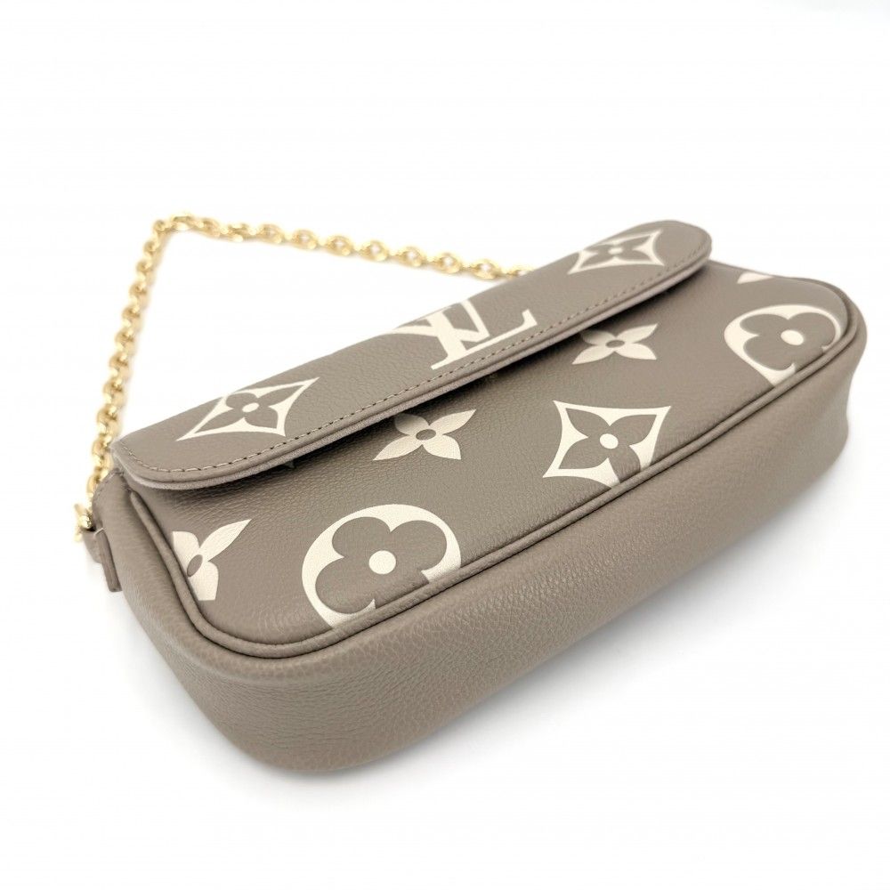 Louis Vuitton Shoulder Bag Monogram Empreinte Wallet on Chain Ivy Crossbody — view 3