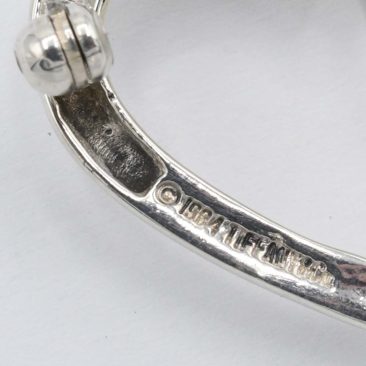 Tiffany & Co Brooch Triple Heart 925 Sterling Silver — view 6