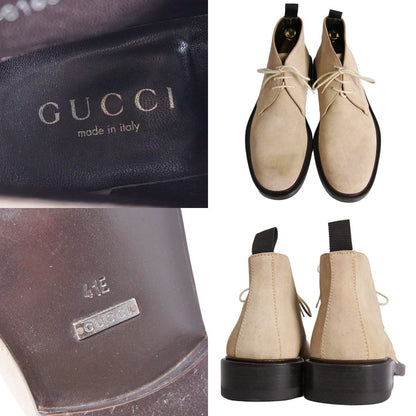 Gucci Boots Chukka Suede Leather Shoes — view 9