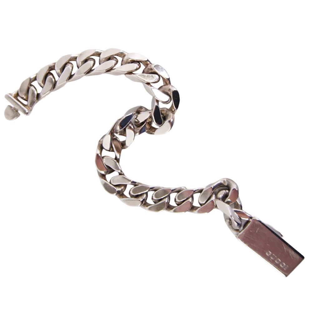 Gucci Bracelet Chain 925 Sterling Silver Italy — view 4