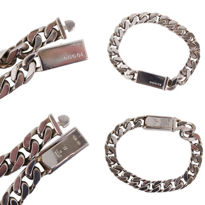 Gucci Bracelet Chain 925 Sterling Silver Italy — view 6