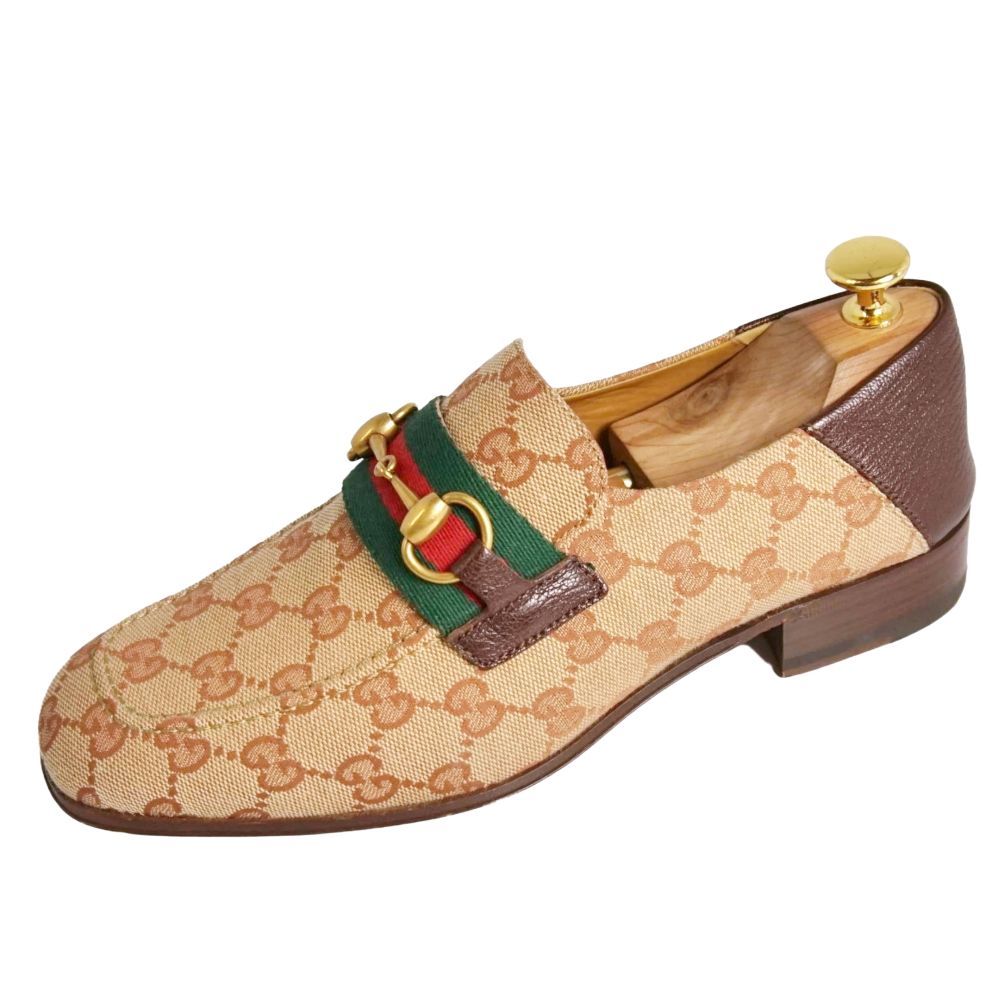 Gucci Loafers Moccasins Horsebit Sherry Line Key