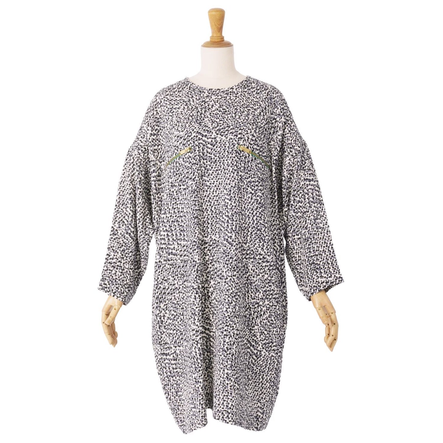 Celine Phoebe Philo Era Dress Drop Shoulder Silk — view 3