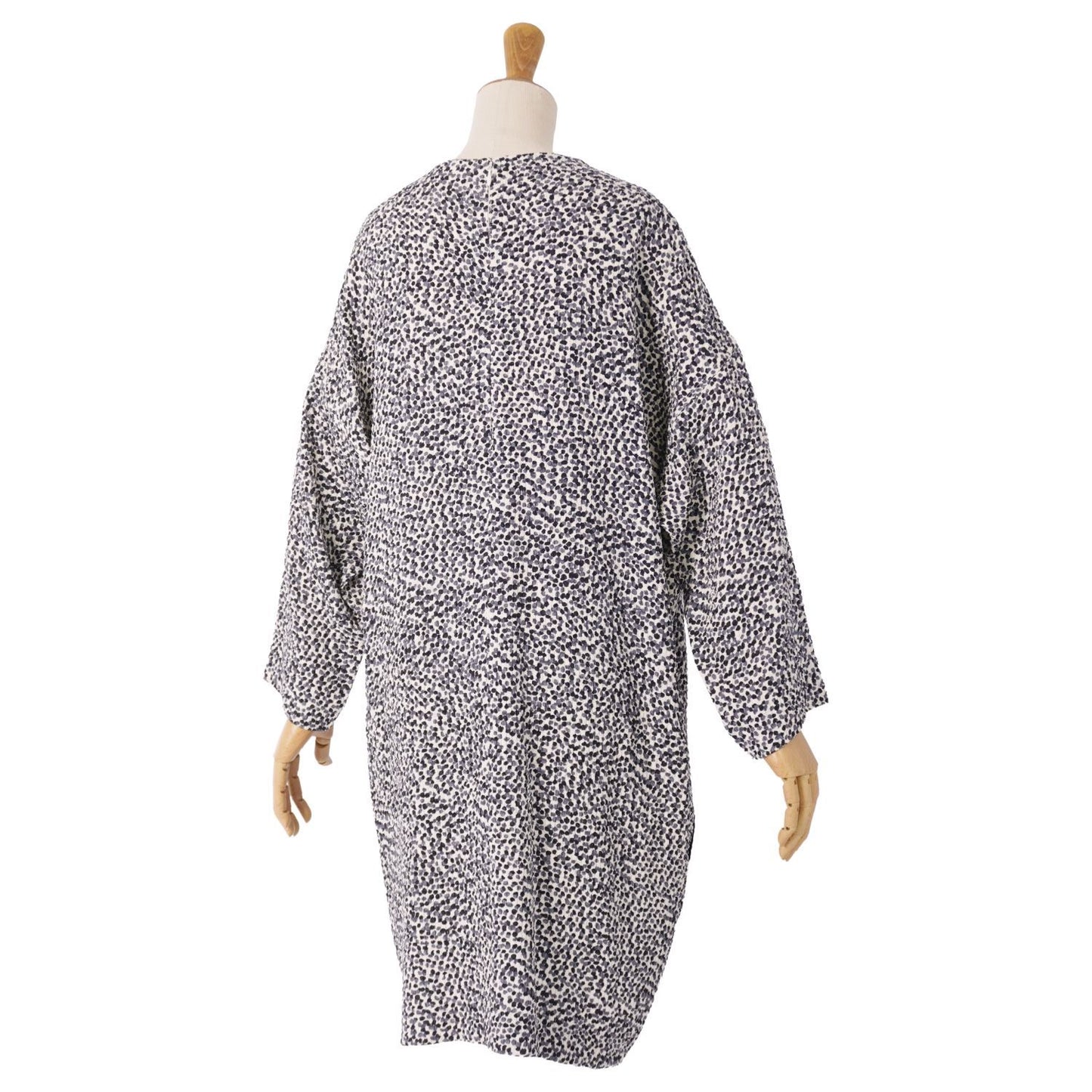 Celine Phoebe Philo Era Dress Drop Shoulder Silk — view 5