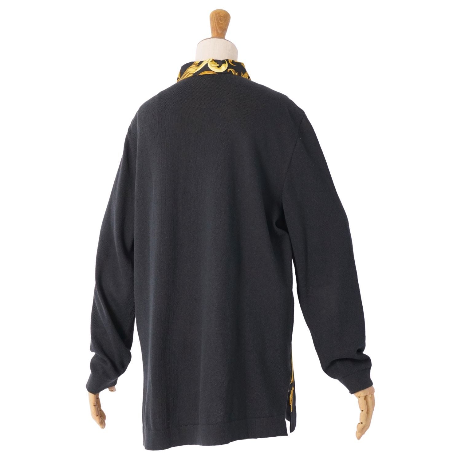 Hermes Vintage Knit Shirt Polo Sweater — view 5