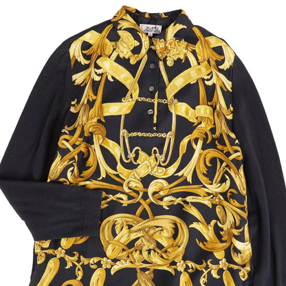 Hermes Vintage Knit Shirt Polo Sweater — view 2