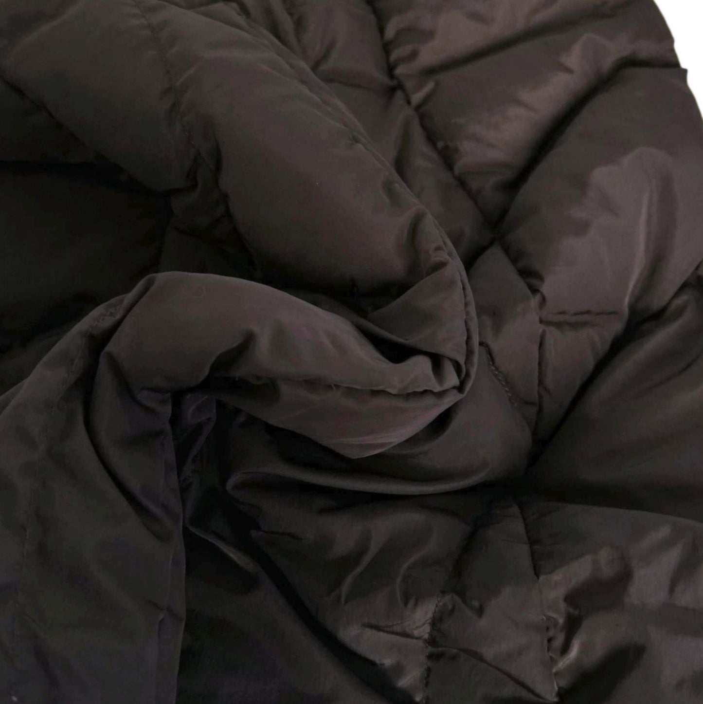 Moncler Brown Tag Coat Down Jacket Long Zip — view 9