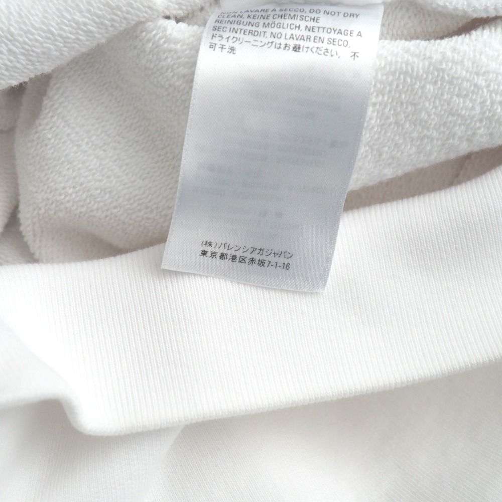 Balenciaga Embroidery Flame Hoodie Xxs Oversize Sweatshirt — view 9