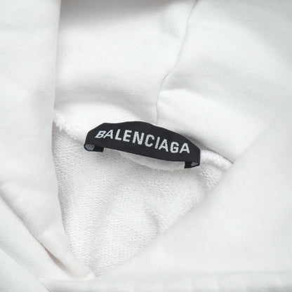 Balenciaga Embroidery Flame Hoodie Xxs Oversize Sweatshirt — view 7