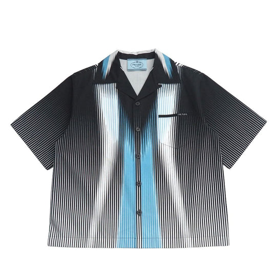 Prada Short Sleeve Shirt S Open Collar