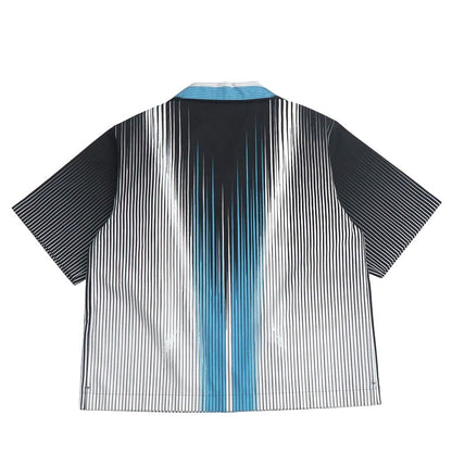 Prada Short Sleeve Shirt S Open Collar — view 2