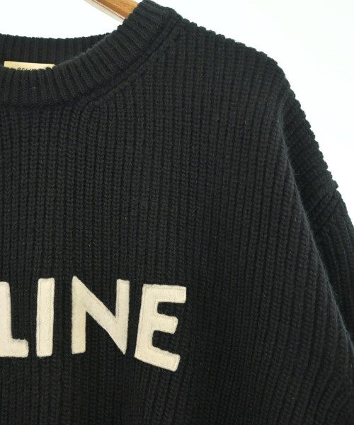 Celine Knit Sweater Black — view 4
