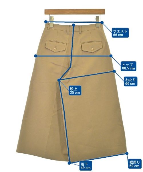 Celine Cropped Pants Beige — view 6