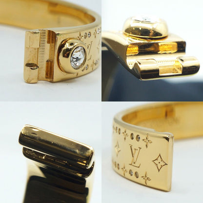 Louis Vuitton Rigid Bracelet Nanogram Strass Gold — view 9