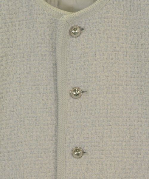 Celine Collarless Jacket Gray — view 4