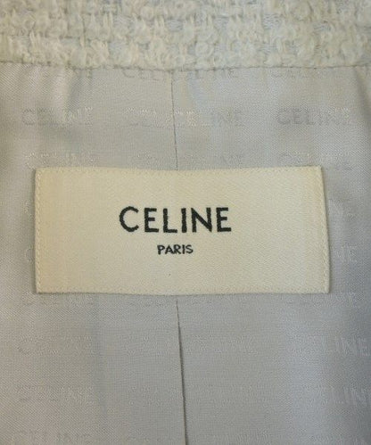 Celine Collarless Jacket Gray — view 3