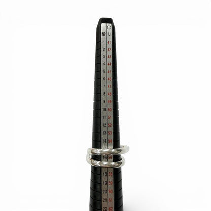 Hermes Chaine D'ancre Punk Triple Ring Silver — view 6