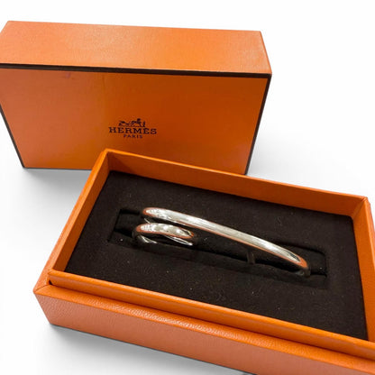 Hermes Chaine D'ancre Punk Triple Ring Silver — view 2