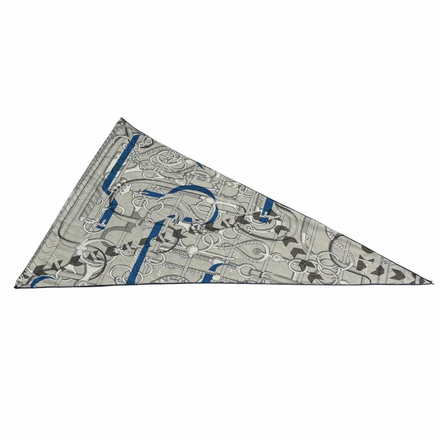 Hermes Losange Panoplie Equestre Equestrian Equipment Set Cashmere Silk Blend — view 2