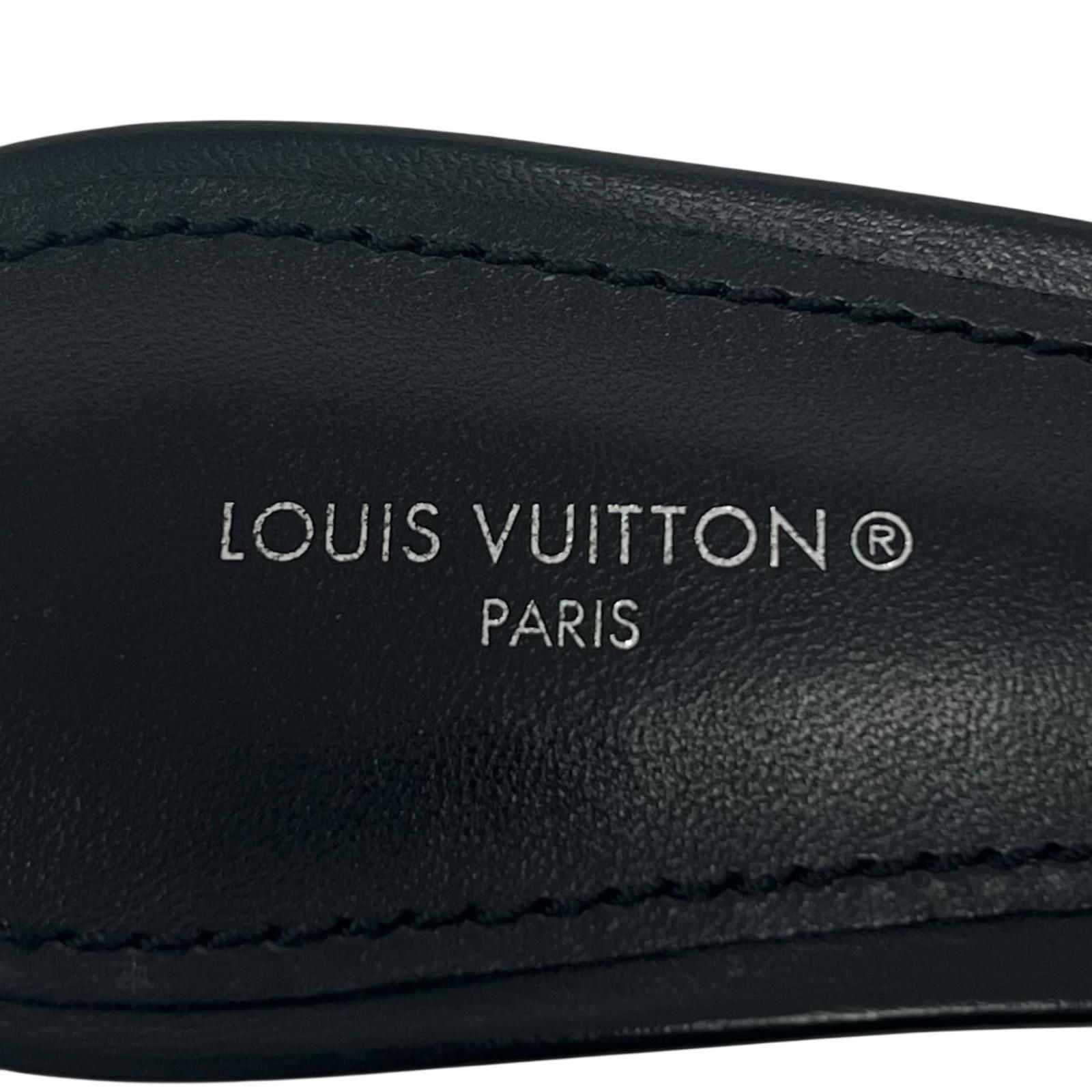 Louis Vuitton Revival Line Monogram Mules Sandals Black — view 9