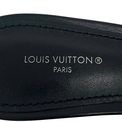 Louis Vuitton Revival Line Monogram Mules Sandals Black — view 9