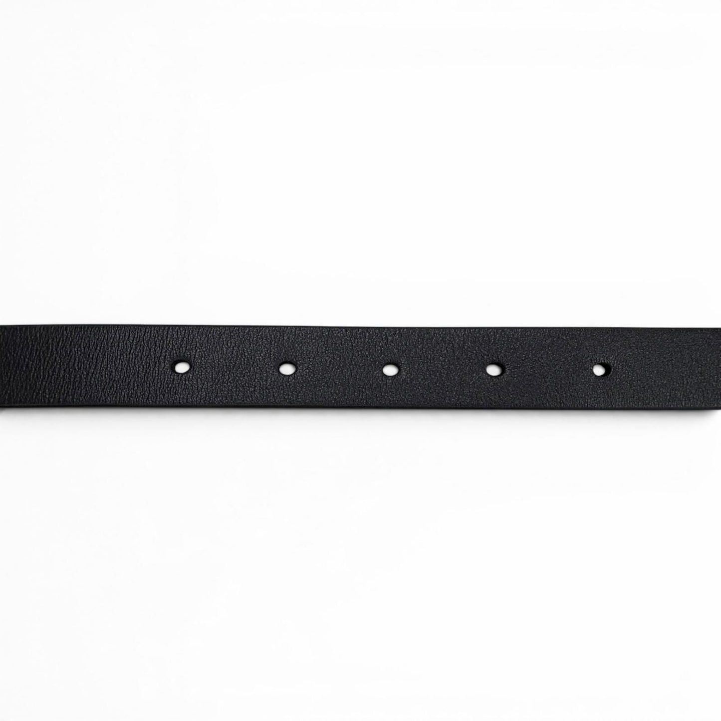 Dior Reversible CD Logo Buckle Leather Belt Black White Gold 85 — view 5