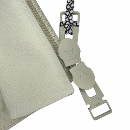 Louis Vuitton Sporty Cut Out Hoodie Back Monogram Jacket Ivory 38 Garment Hanger — view 8