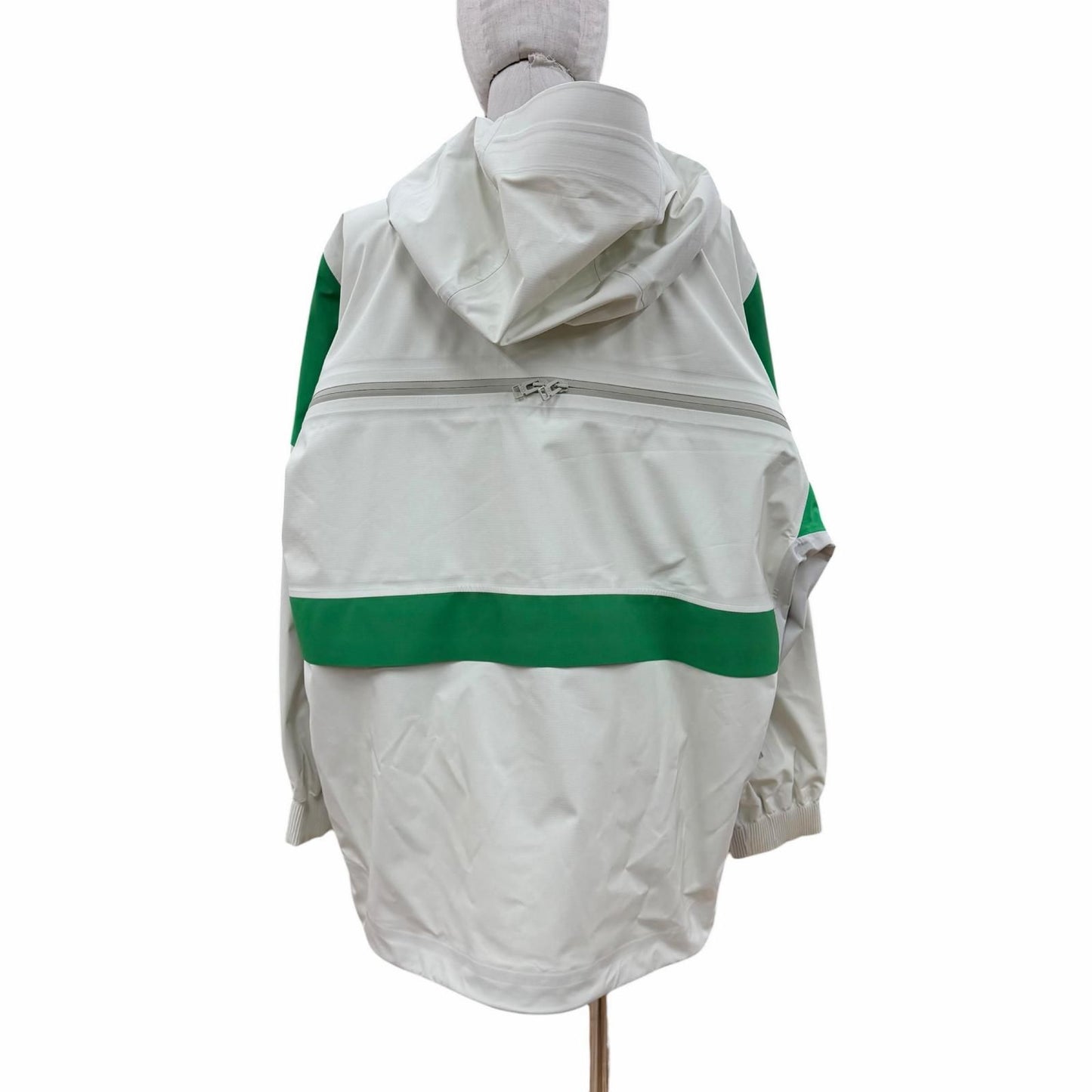 Louis Vuitton Sporty Cut Out Hoodie Back Monogram Jacket Ivory 38 Garment Hanger — view 3