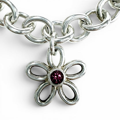 Tiffany & Co Man in the Moon 925 Peridot Garnet Butterfly Star Flower Hachimochi — view 2