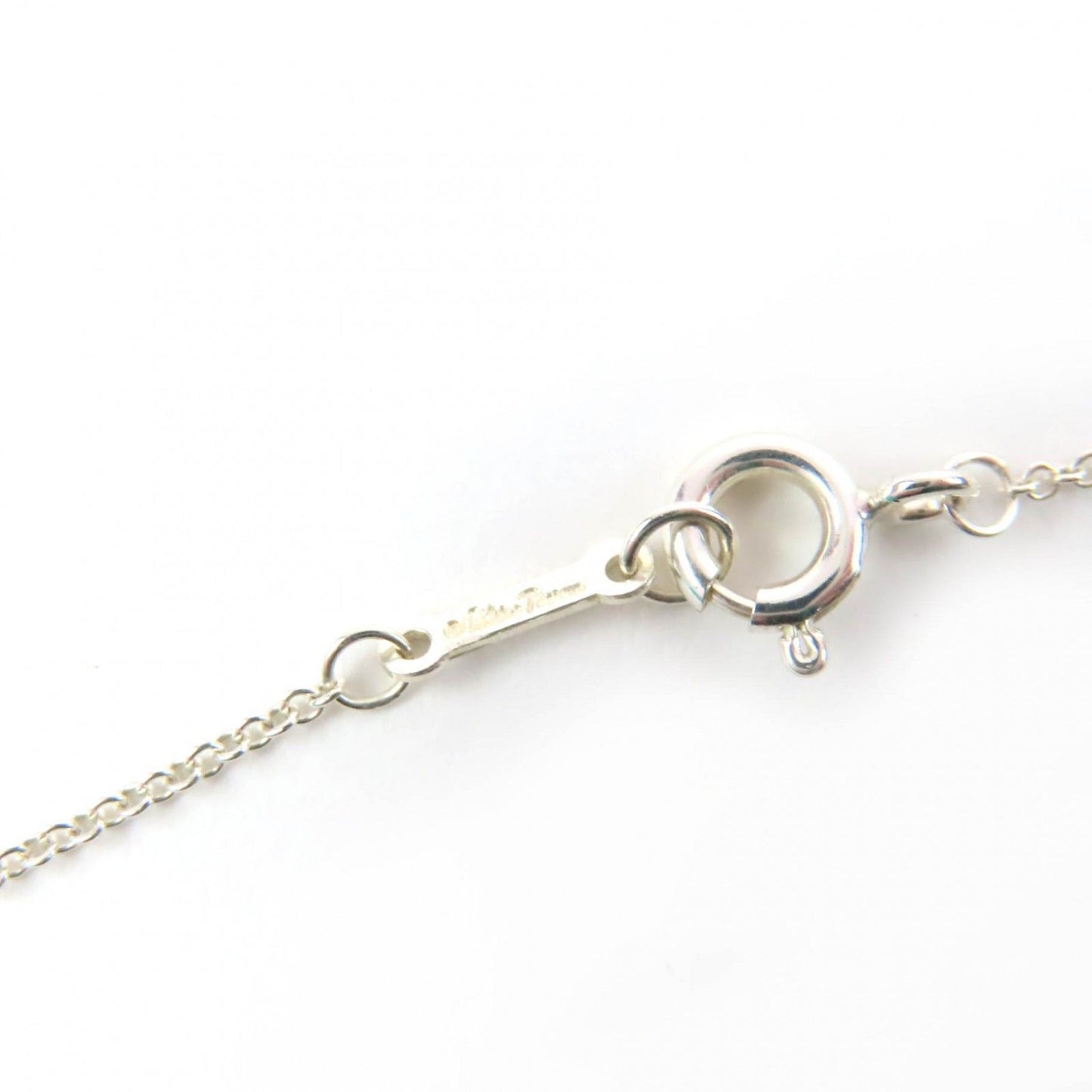 Tiffany & Co Paloma Picasso Olive Leaf Pendant Pearl Purchased November — view 9