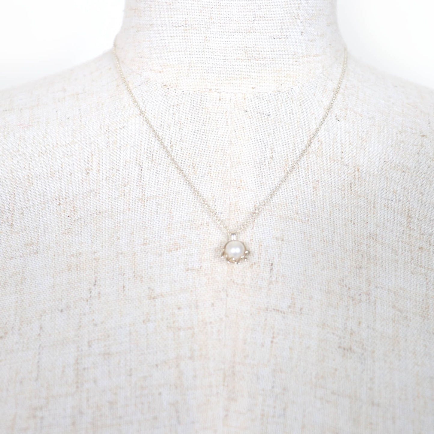 Tiffany & Co Paloma Picasso Olive Leaf Pendant Pearl Purchased November — view 4
